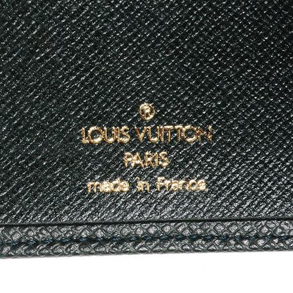 Louis Vuitton Taiga Mens Porte-Billets 3 Card Billfold Wallet Epicea 6 of 7