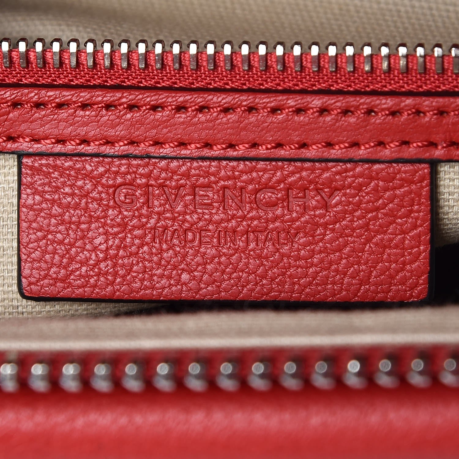 Givenchy Sugar Goatskin Small Antigona Red 8 of 11