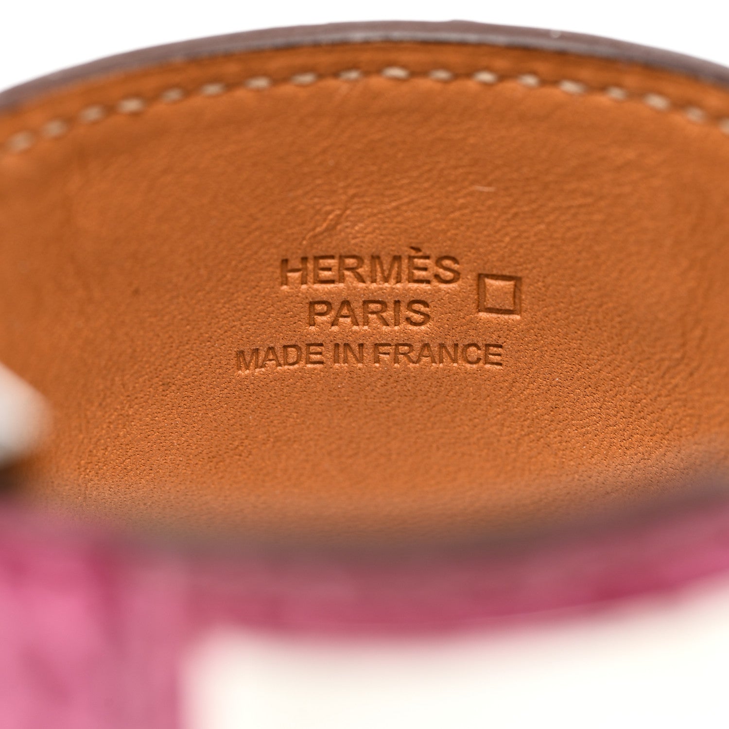 Hermes Shiny Alligator Collier De Chien CDC Bracelet S Rose Scheherazade 4 of 5