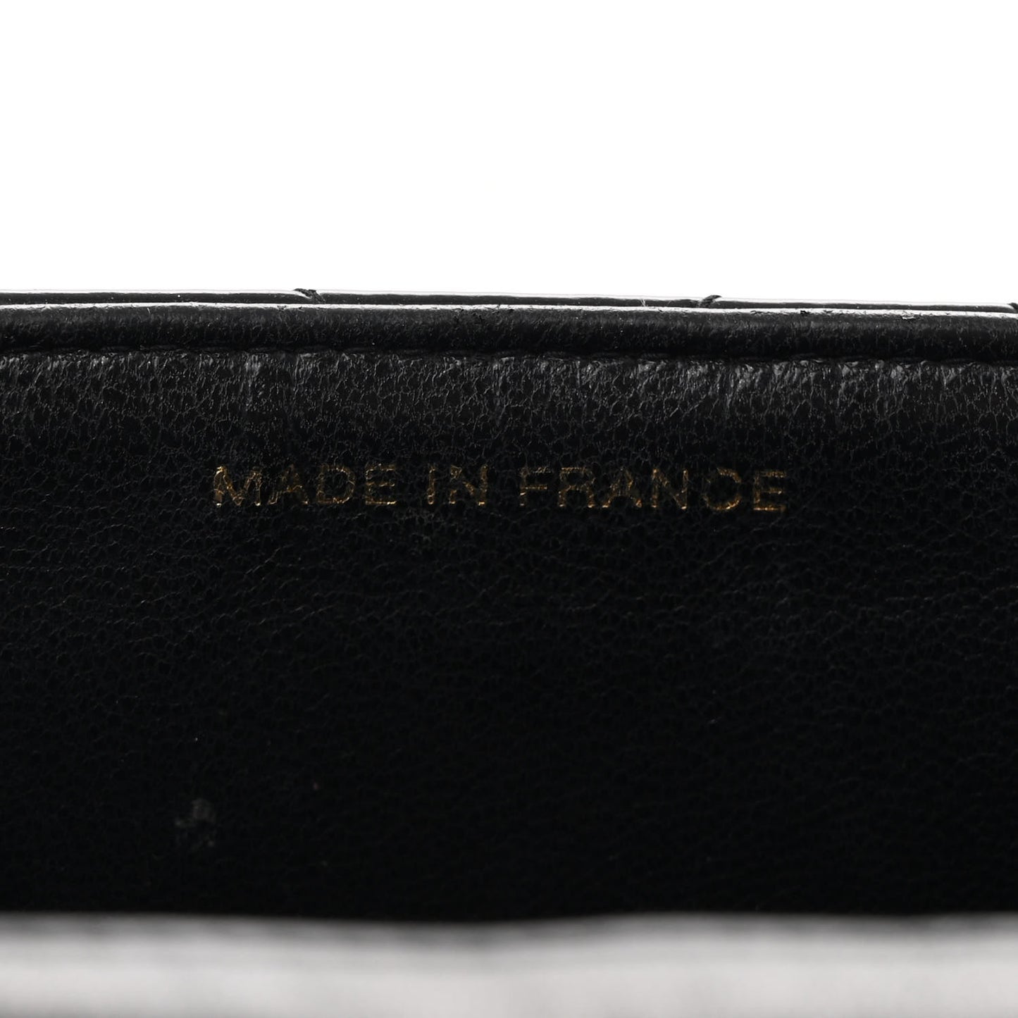 Patent Quilted XL Jumbo Single Flap Black