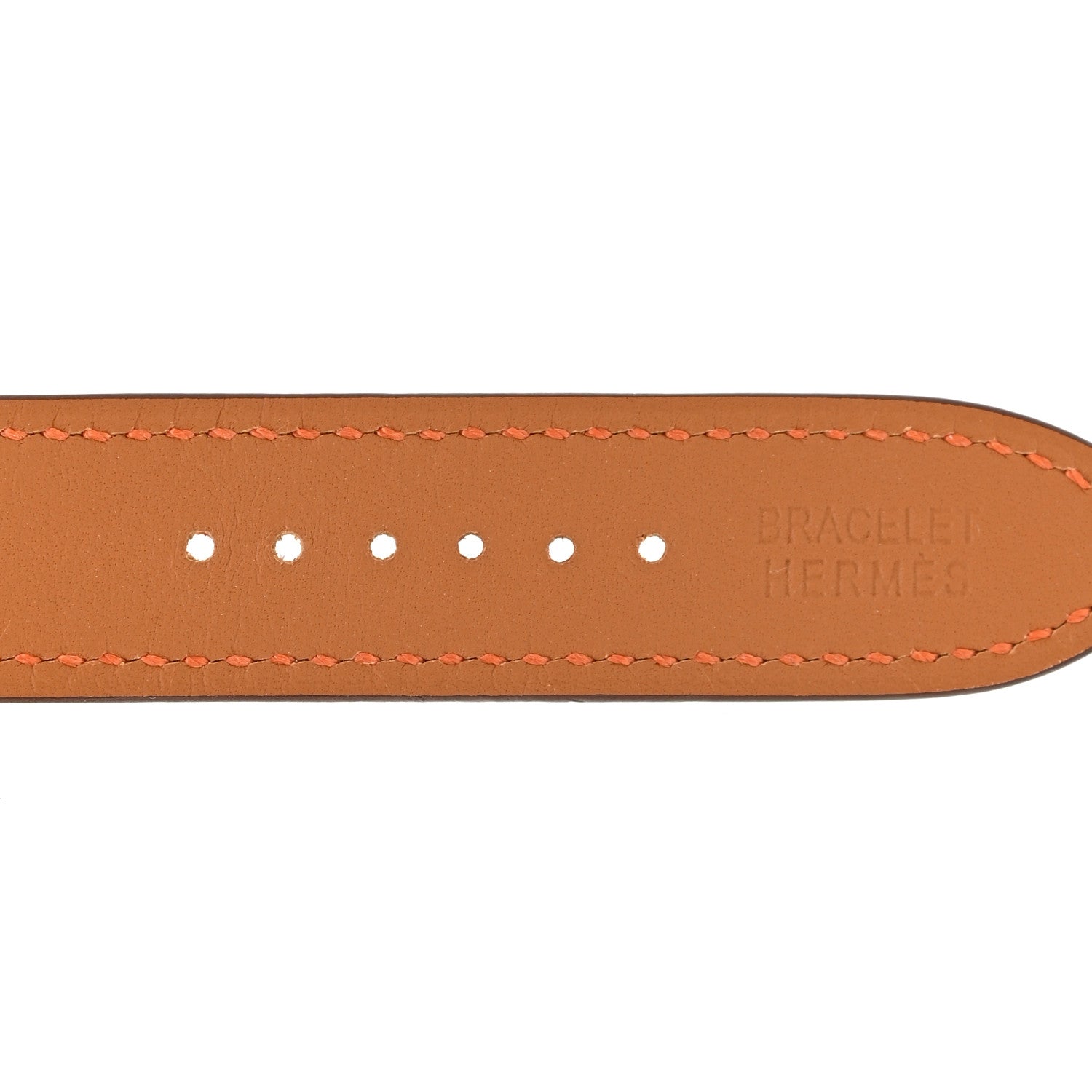 Hermes Swift 29mm Cape Cod Watch Strap Orange 3 of 7