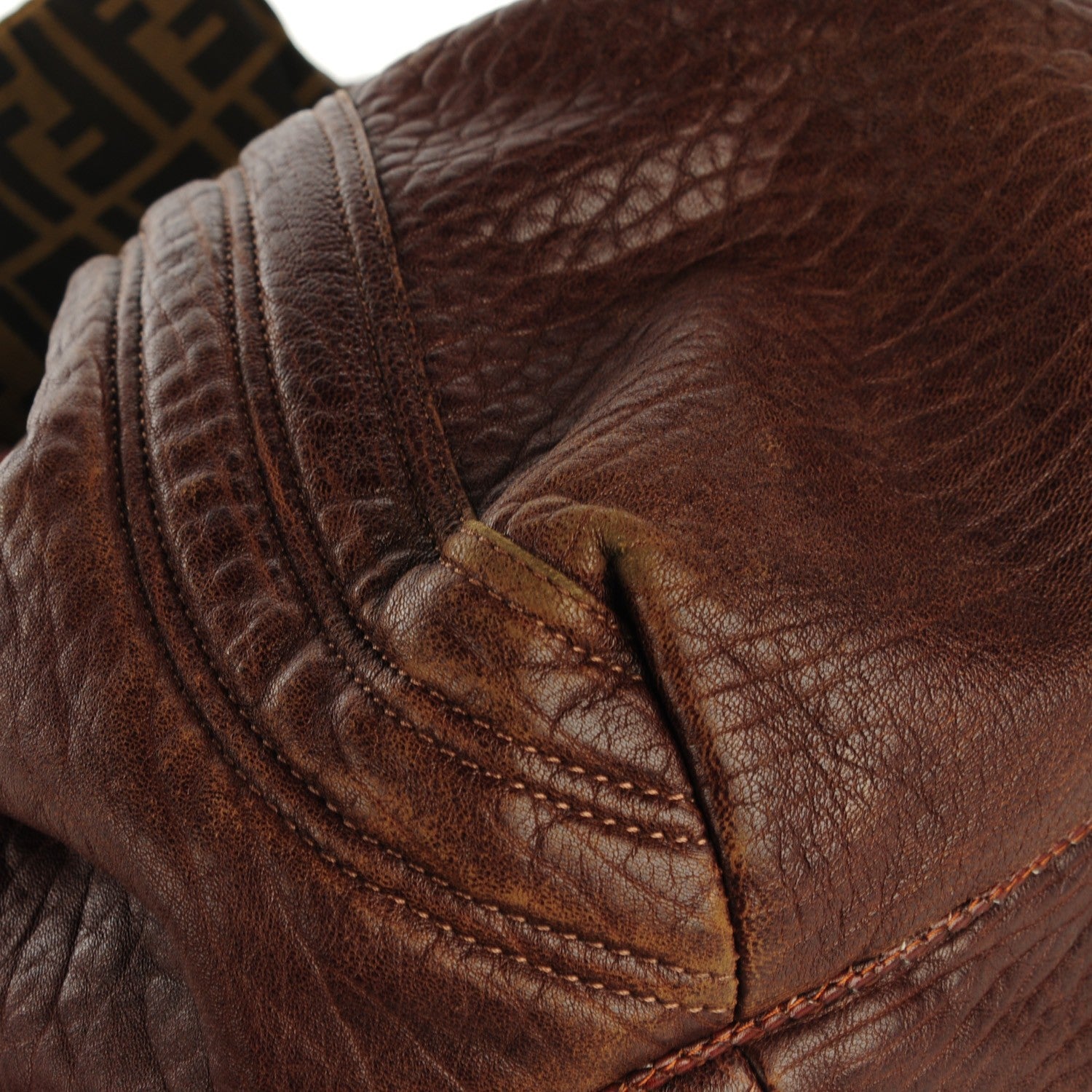 Fendi Nappa Nuvolata Spy Cognac 10 of 10