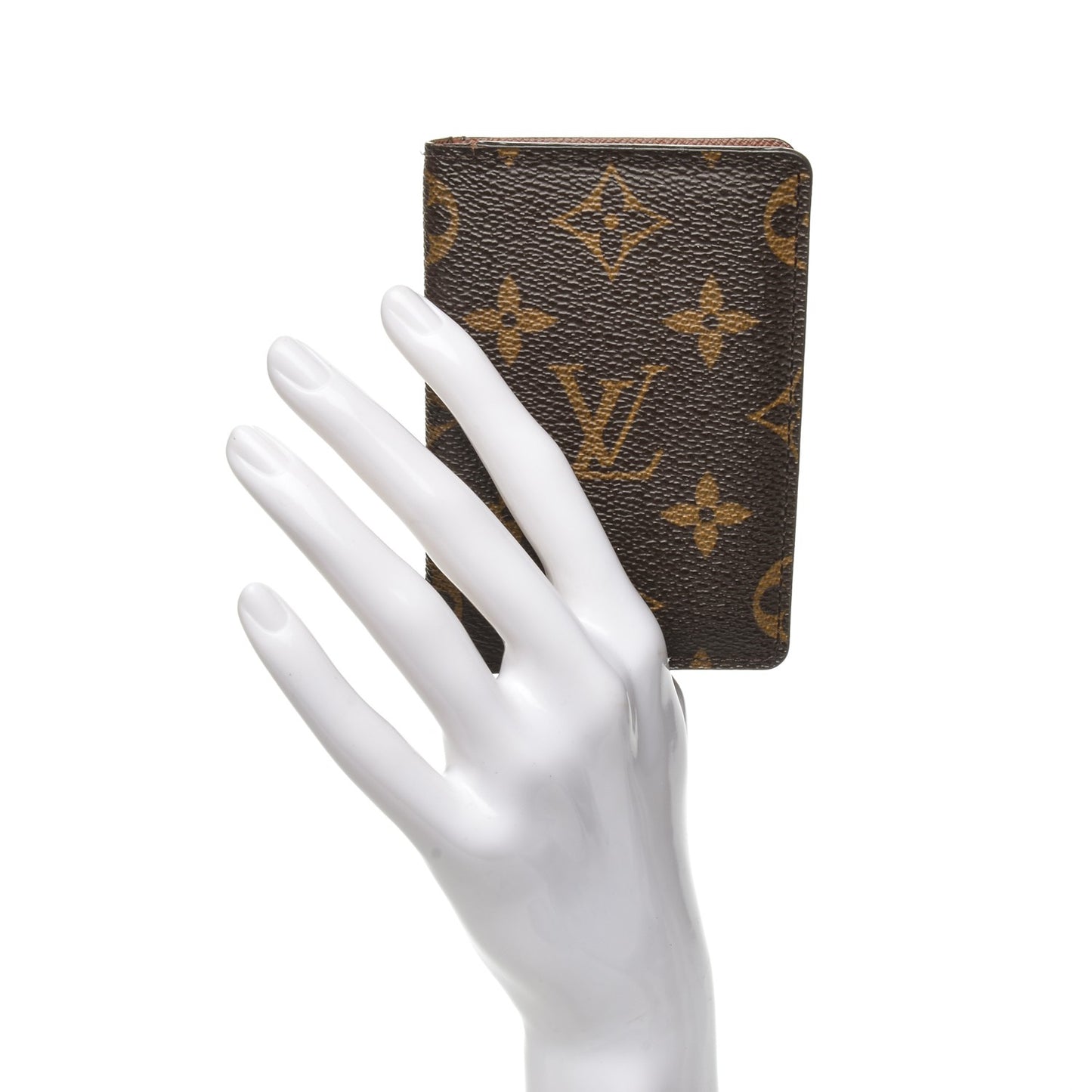 Monogram Pocket Organizer Card Holder