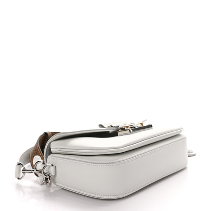Louis Vuitton Calfskin Reverse Monogram Swing White 3 of 8