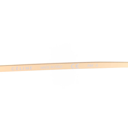 Celine Mirror Aviator Sunglasses CL41391/S Gold 6 of 6