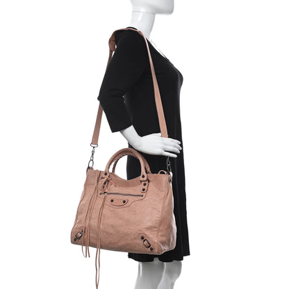 Balenciaga Agneau Classic Hardware Velo Vieux Rose 2 of 15