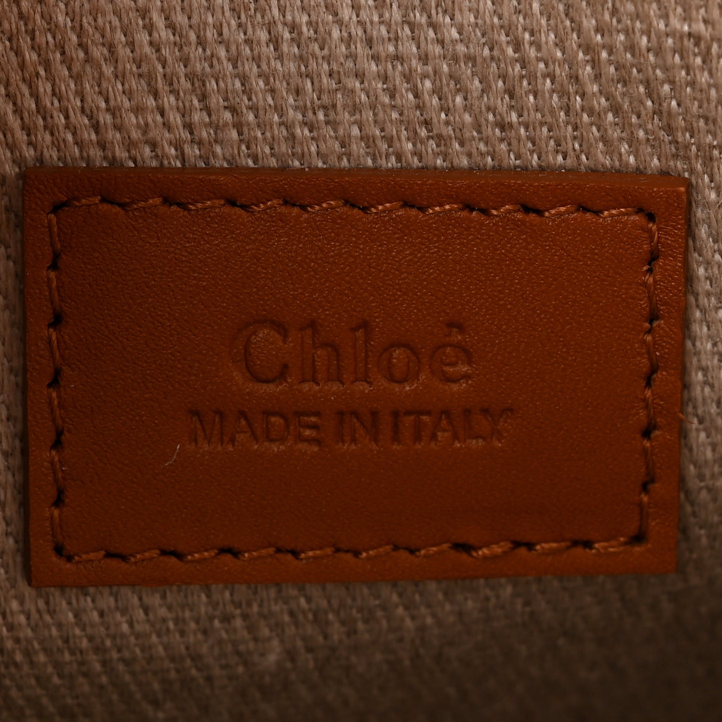 Calfskin Small Woody Tote Caramel