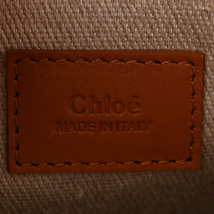 Chloe Calfskin Small Woody Tote Caramel 5 of 9