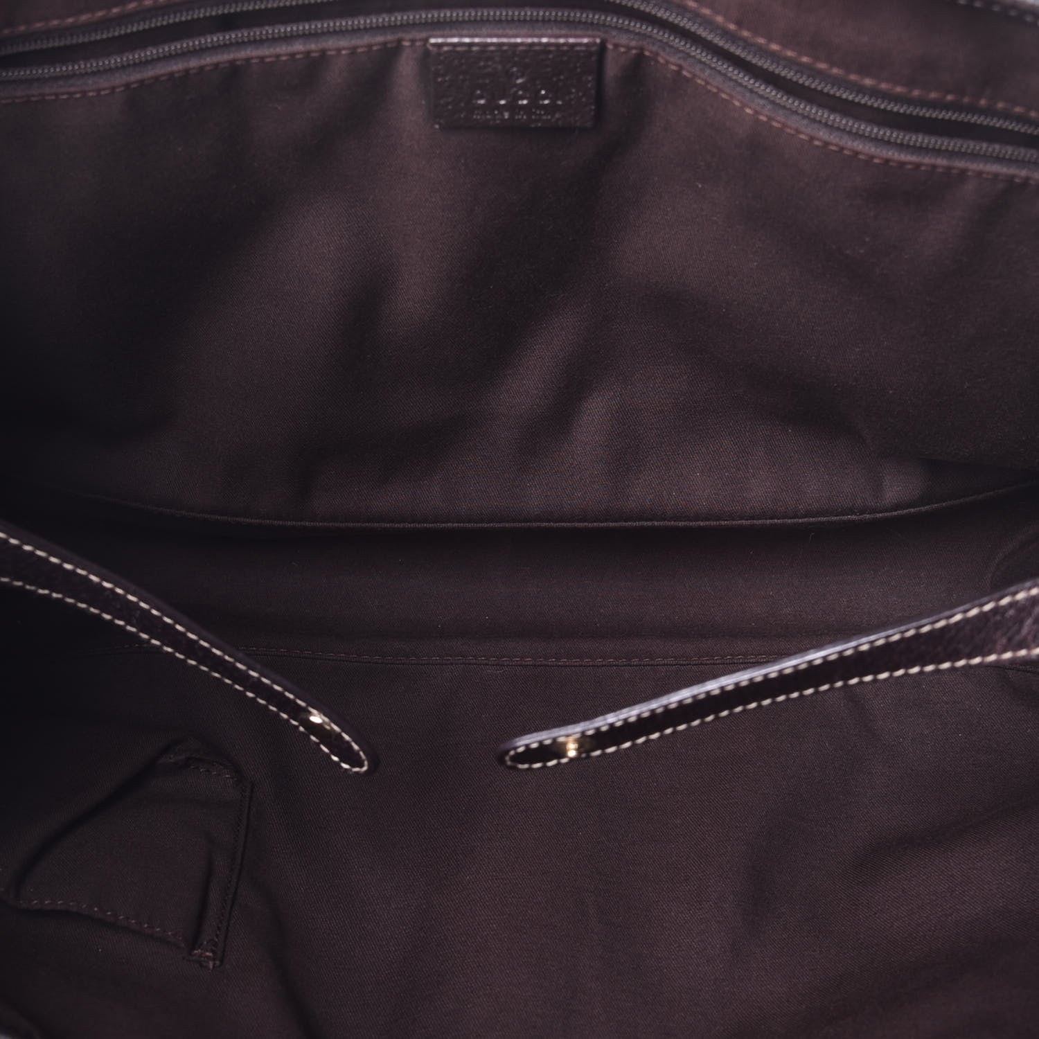 Gucci Monogram Medium Princy Tote Dark Brown 5 of 10