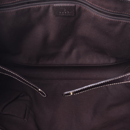 Gucci Monogram Medium Princy Tote Dark Brown 5 of 10