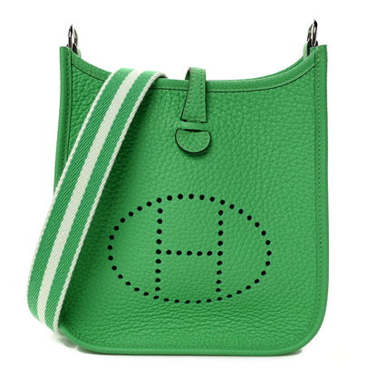 Hermes Taurillon Clemence Amazone Evelyne TPM Vert Comics Vert Fizz 1 of 9