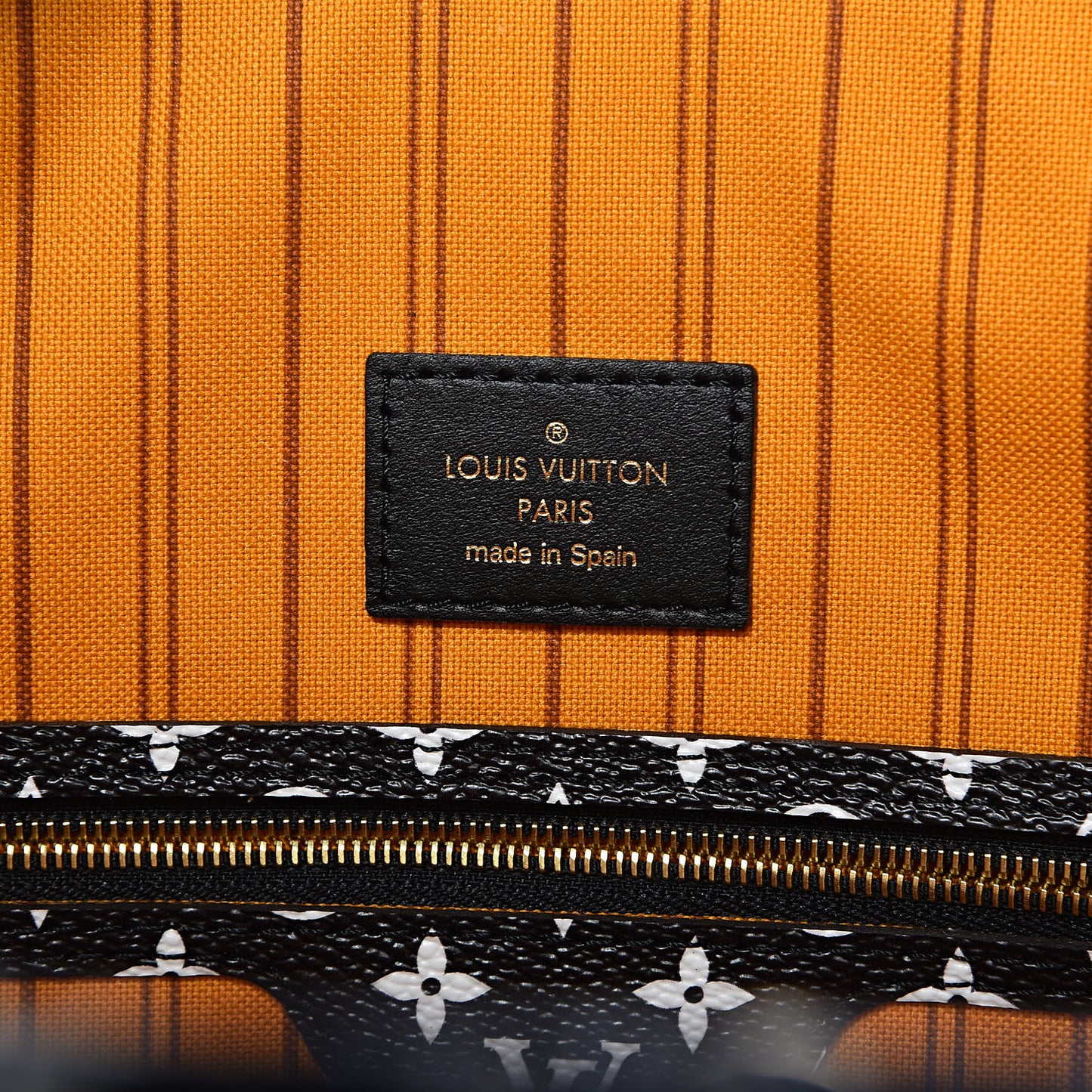 Monogram Giant Jungle Neverfull MM Black