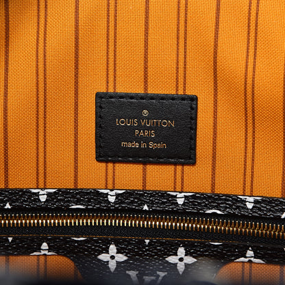 Louis Vuitton Monogram Giant Jungle Neverfull MM Black 6 of 10