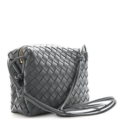 Bottega Veneta Nappa Intrecciato Small Loop Camera Bag Thunder 3 of 12