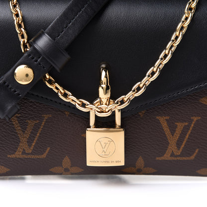 Louis Vuitton Monogram Padlock On Strap Black 6 of 10