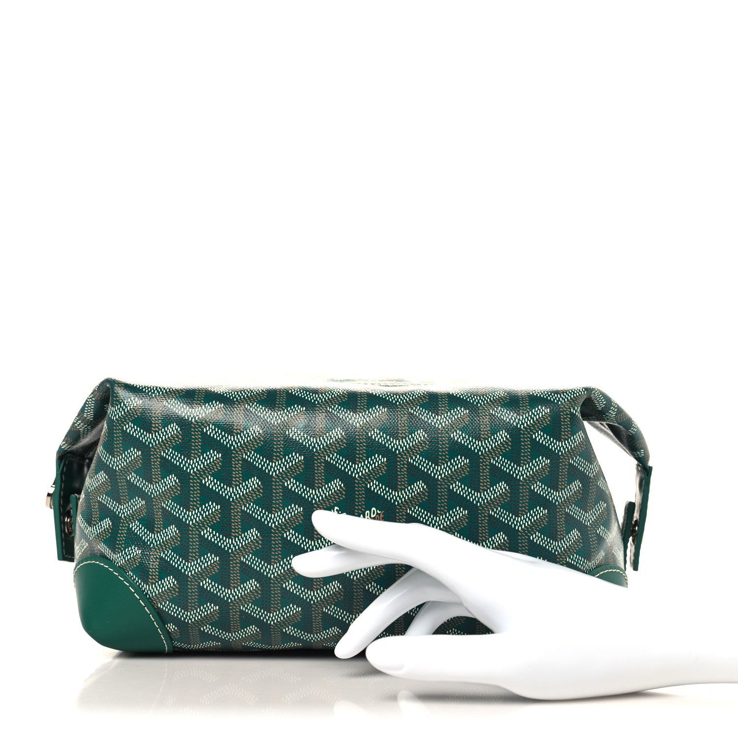 Goyard Goyardine Boeing 25 Trousse de Toilette Green 2 of 12