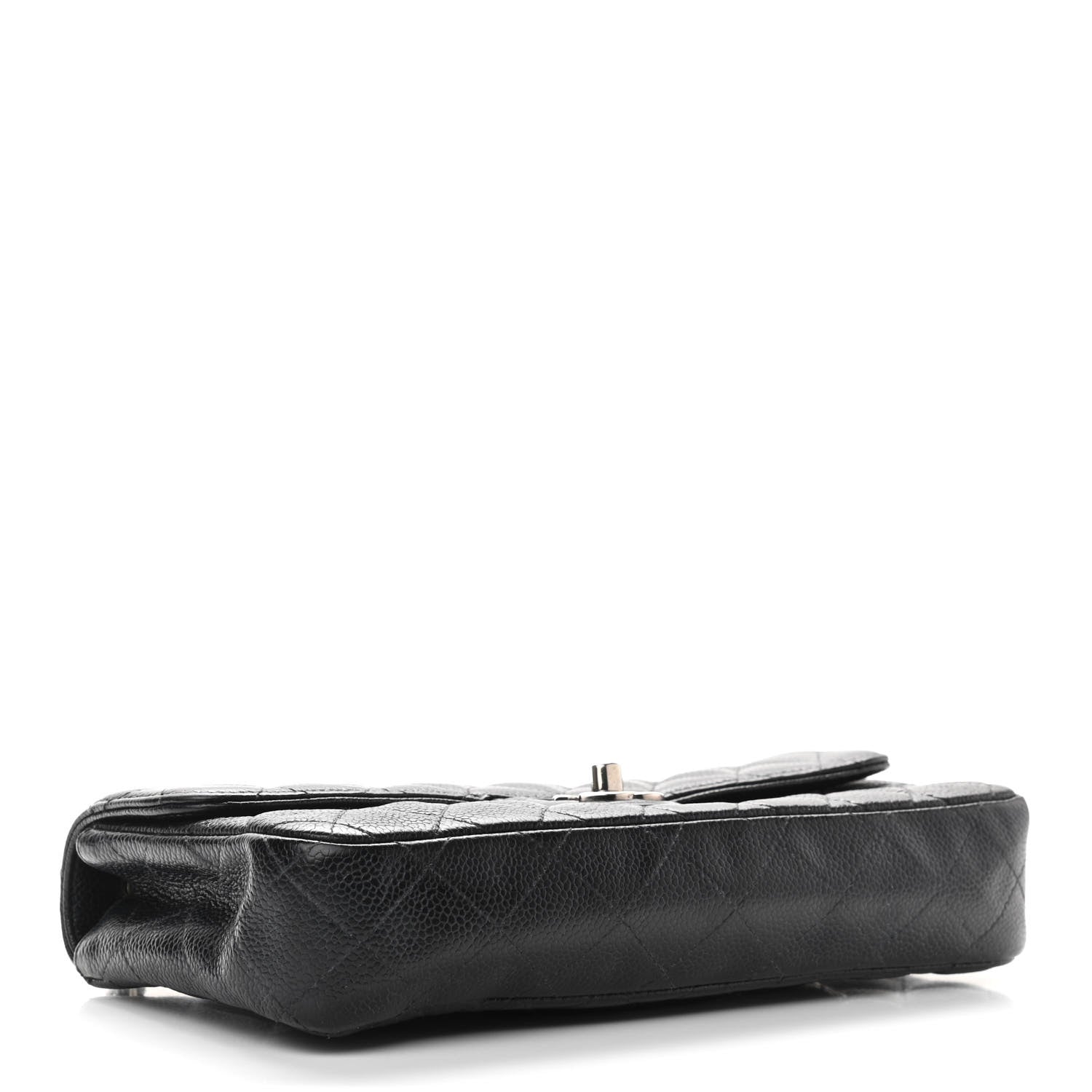 Chanel Caviar Quilted East West Flap Black 4 of 10