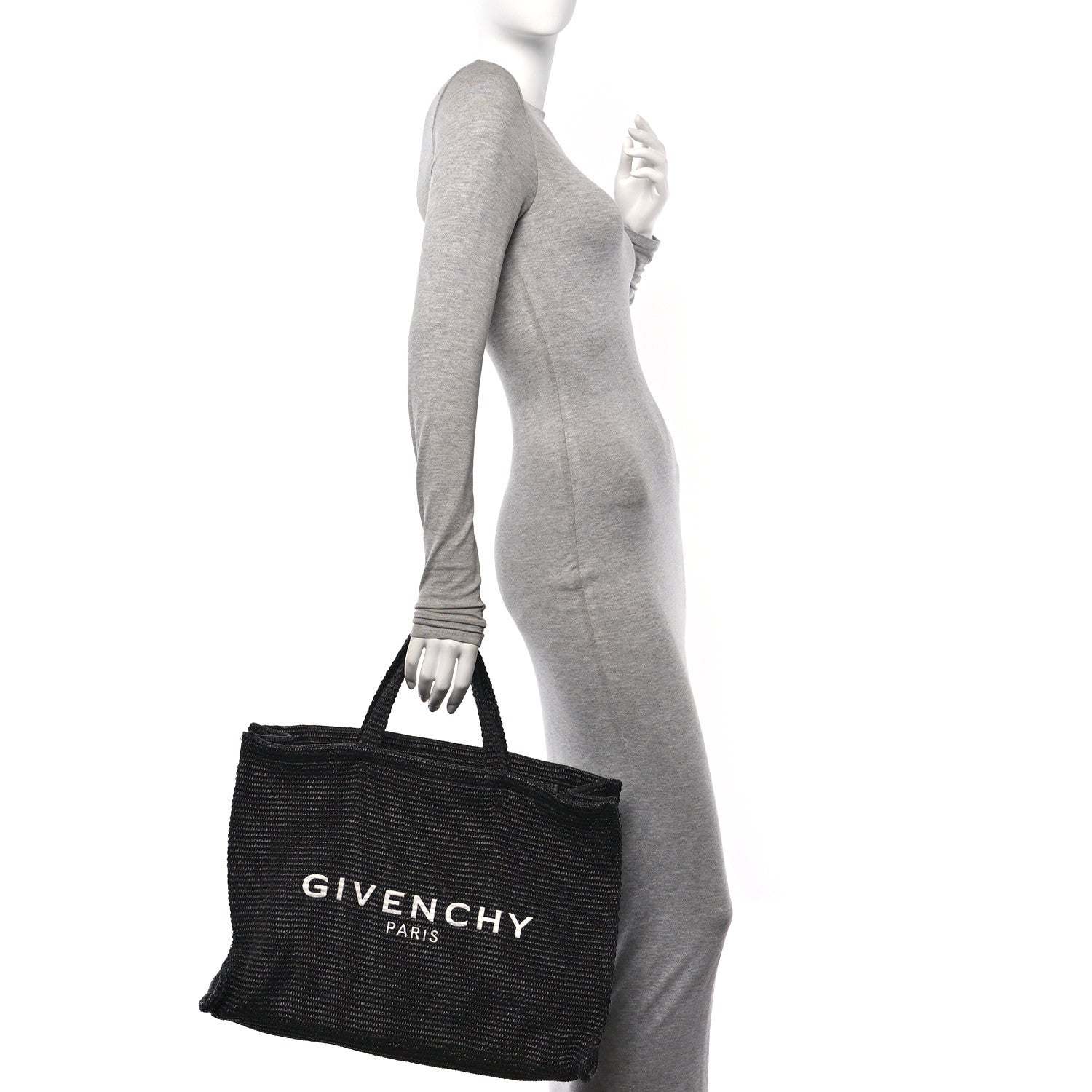 Givenchy Raffia Medium G Tote Black 2 of 10