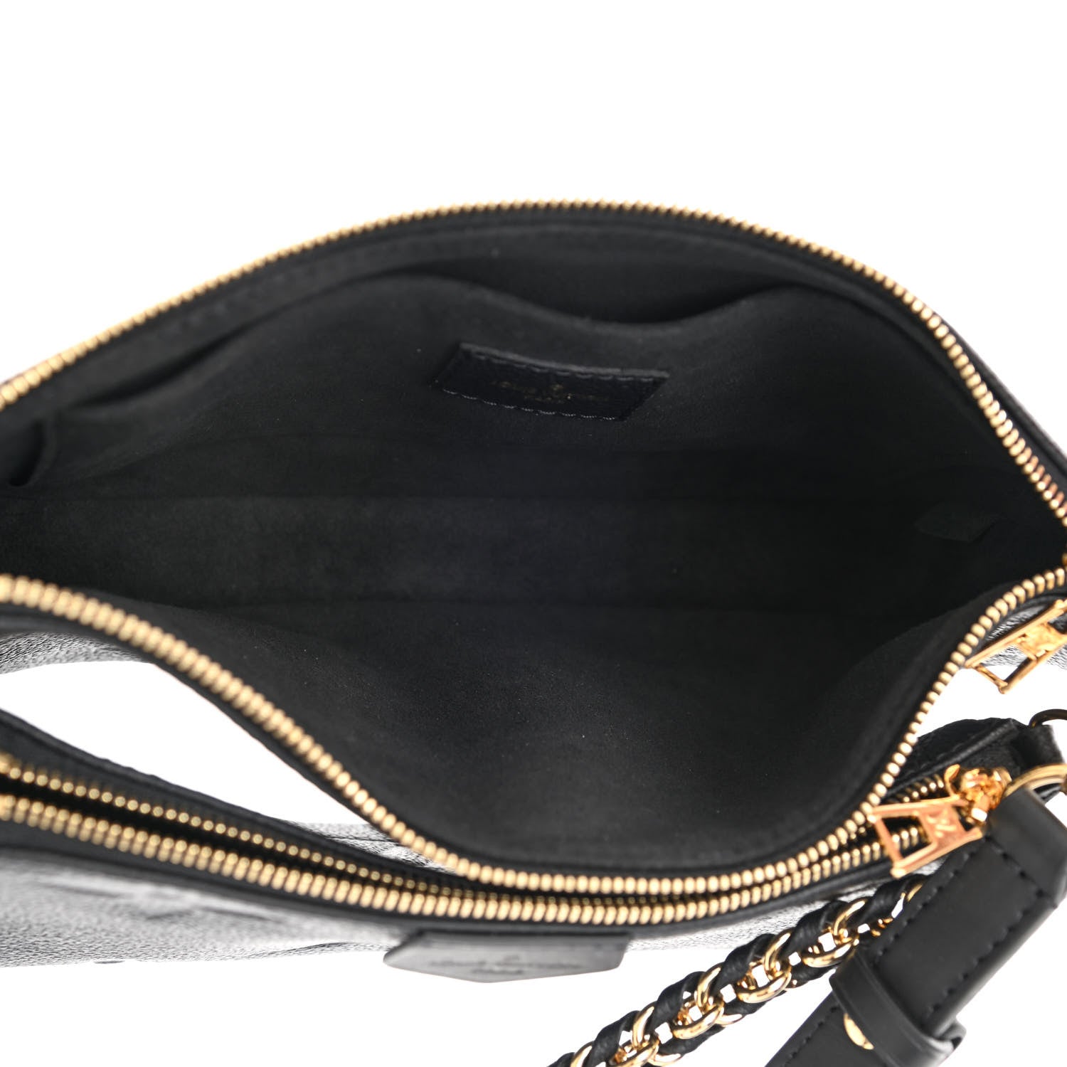 Louis Vuitton Empreinte Monogram Giant Multi Pochette Accessories Black 4 of 10