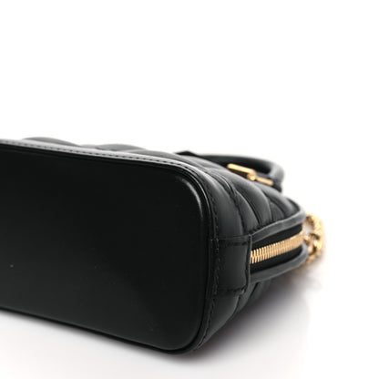 Louis Vuitton Lambskin Malletage Alma Nano Black 8 of 8