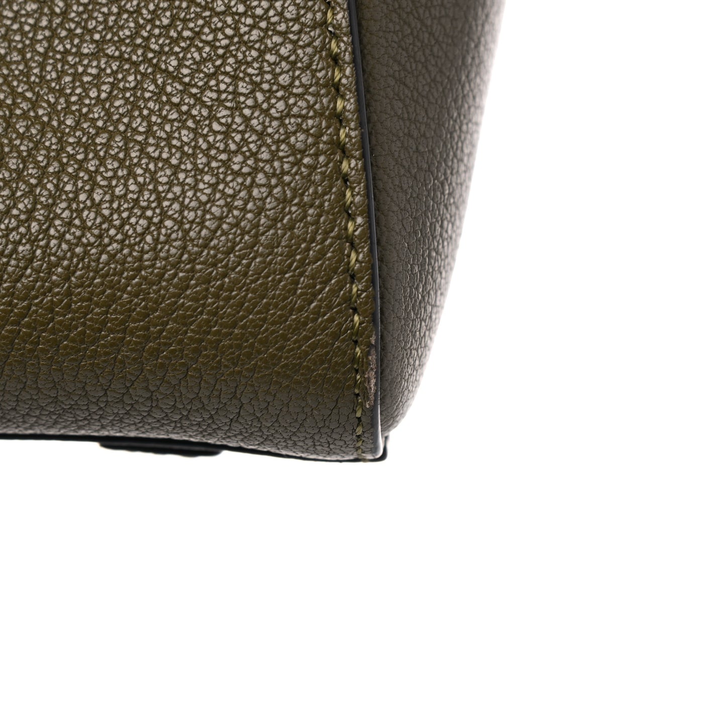 Sugar Goatskin Mini Antigona Khaki