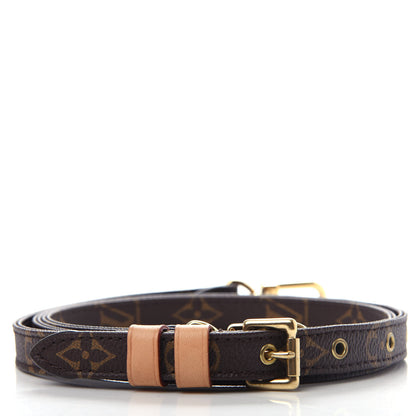 Louis Vuitton Monogram 16mm Adjustable Shoulder Strap 2 of 7