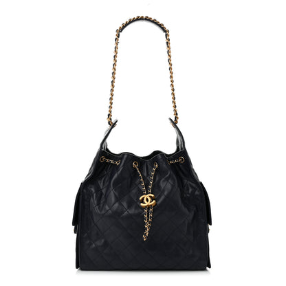 Chanel Caviar Quilted Medium Chanel 25 Handbag Dark Navy 1 of 11