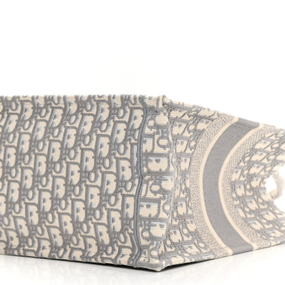 Christian Dior Oblique Medium Book Tote Grey 10 of 14