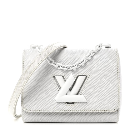 Louis Vuitton Epi Twist Shoulder Bag PM Matte White 1 of 10