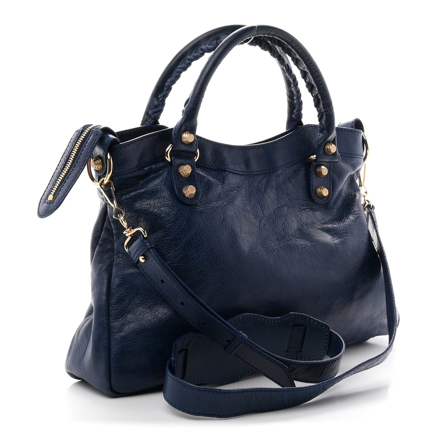 Agneau Giant 12 Gold Hardware Town Bleu Mineral