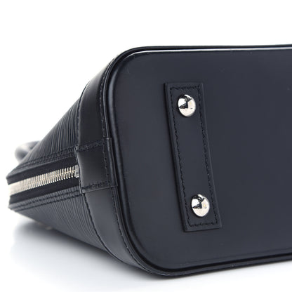 Louis Vuitton Epi Alma BB Black 7 of 12