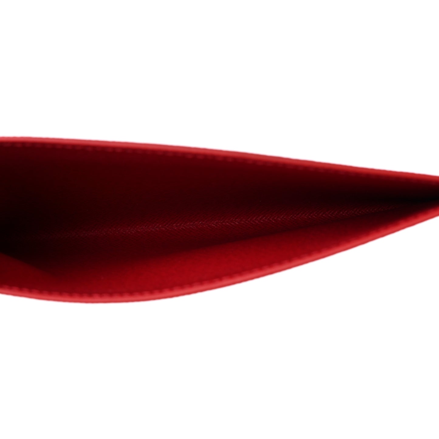 Calfskin Felicie Card Holder Insert Cherry