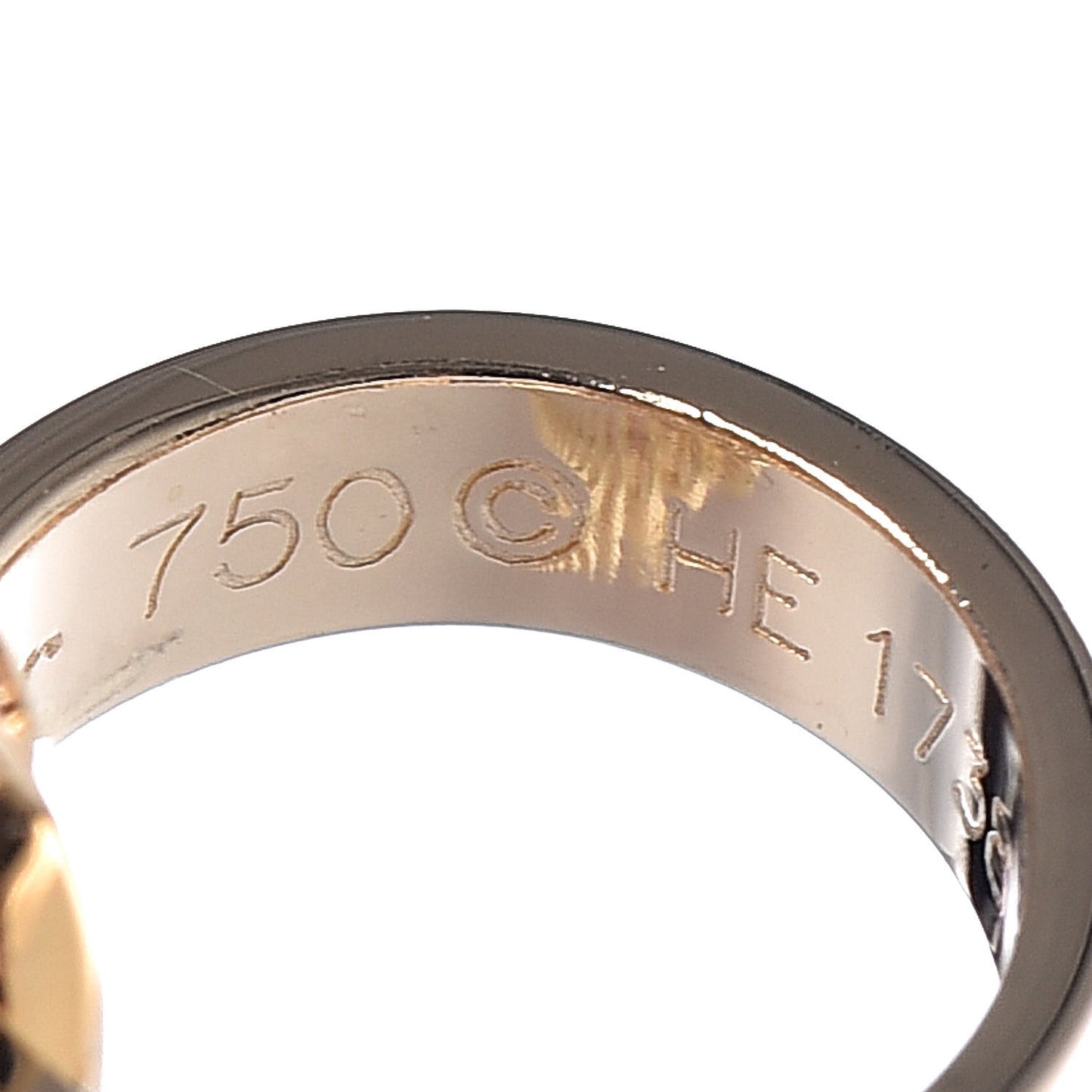 18K Yellow Gold Interlocking LOVE Necklace