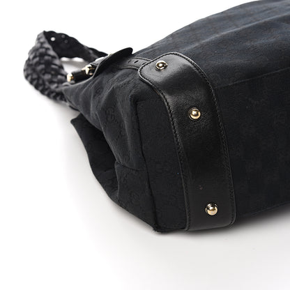 Gucci Monogram Medium Pelham Shoulder Bag Black 10 of 13