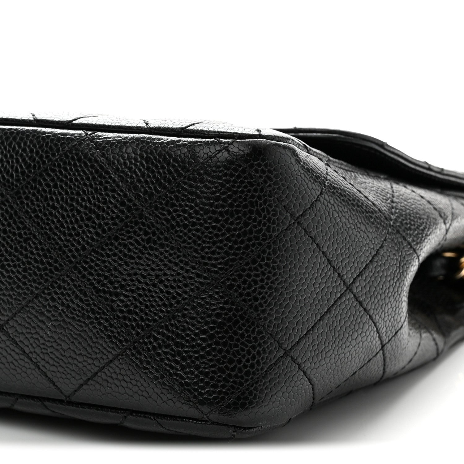 Chanel Caviar Quilted Jumbo Single Flap Black 10 of 10