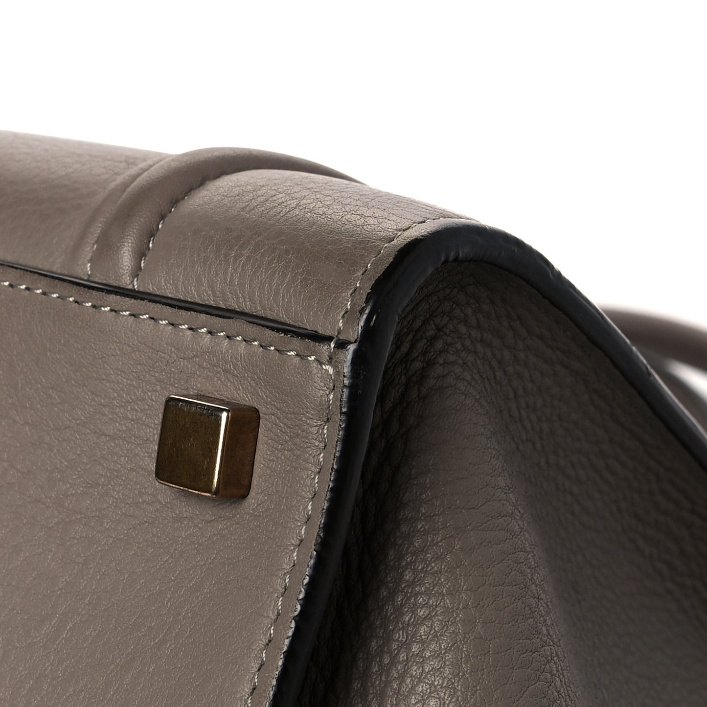 Grained Calfskin Phantom Luggage Grey