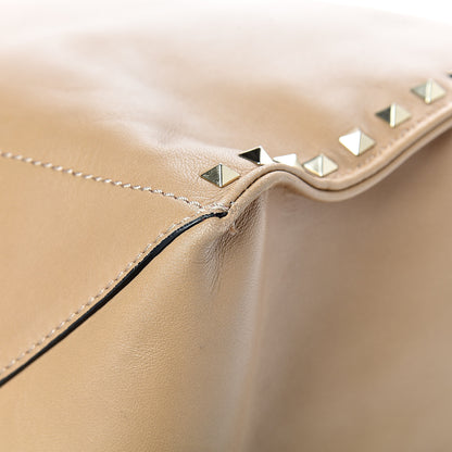 Valentino Garavani Nappa Medium Rockstud Soft Tote Alpaca 9 of 15