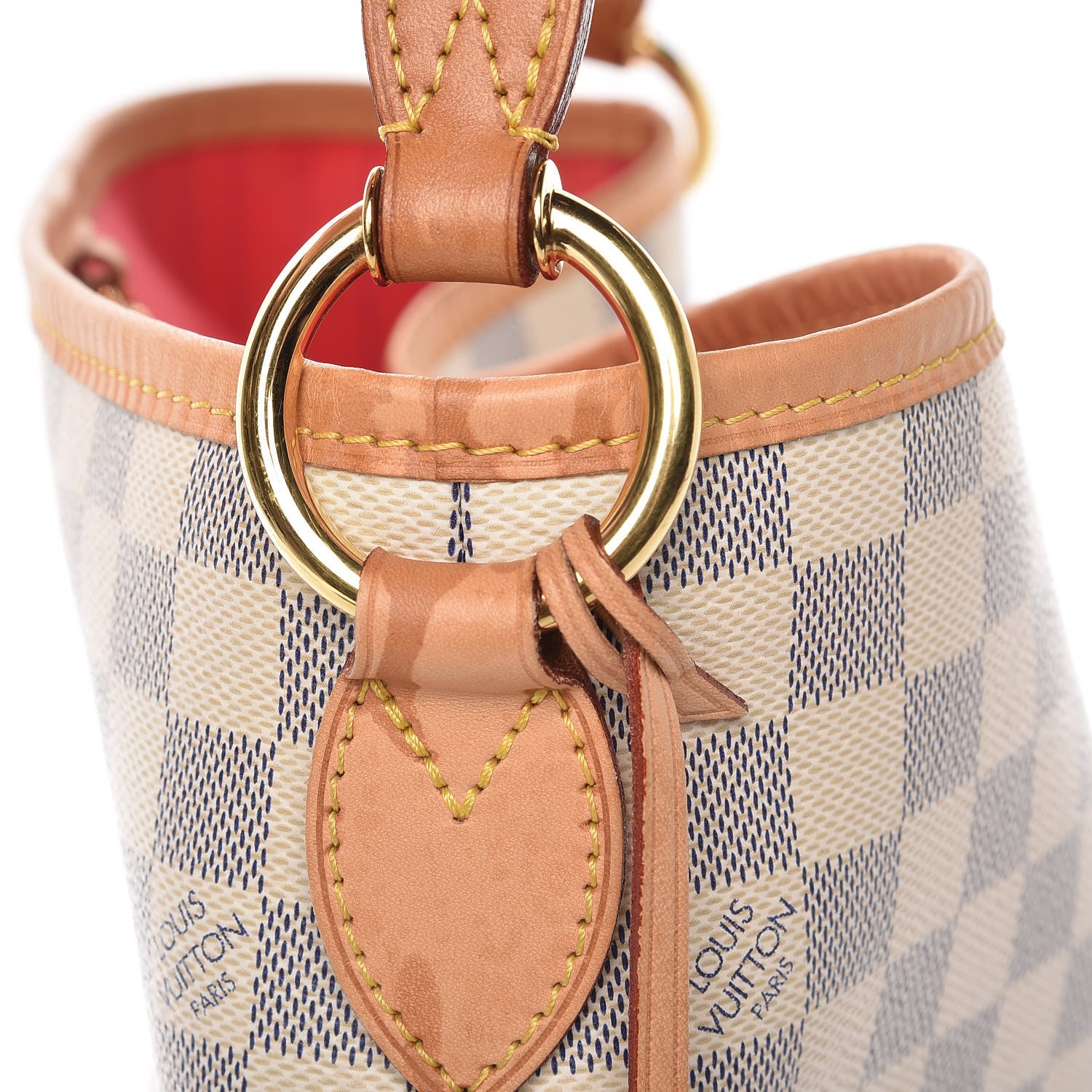Louis Vuitton Damier Azur Delightful PM Pink 17 of 18