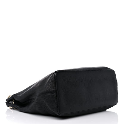 Gucci Pebbled Calfskin Large Soho Hobo Black 4 of 15