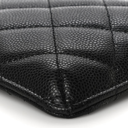 Chanel Caviar Quilted Classic iPhone Pouch Black 9 of 11