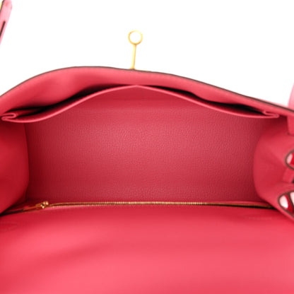 Hermes Epsom Kelly Sellier 28 Rose Azalee 5 of 11