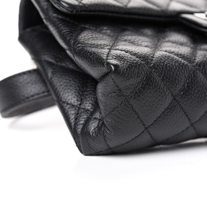 Chanel Grained Calfskin Quilted 2.55 Reissue Flap Belt Bag Clutch Black 9 of 10