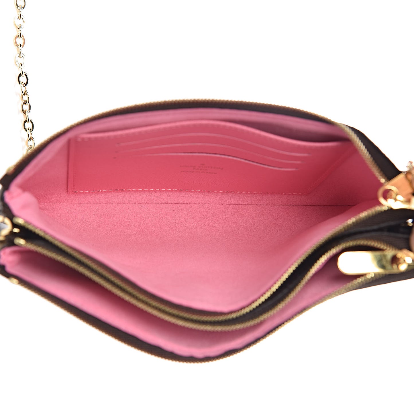 Monogram 2019 Christmas Animation Double Zip Pochette