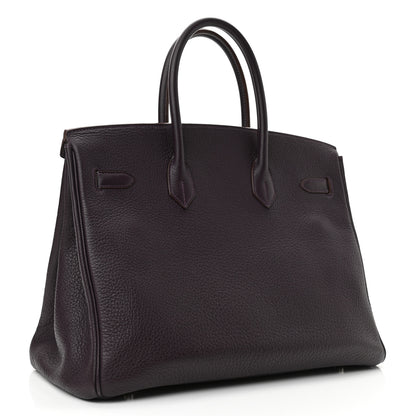 Hermes Togo Birkin 35 Raisin 3 of 12