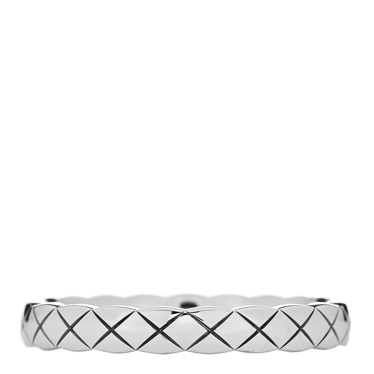 18K White Gold Mini Coco Crush Ring 61 9.75