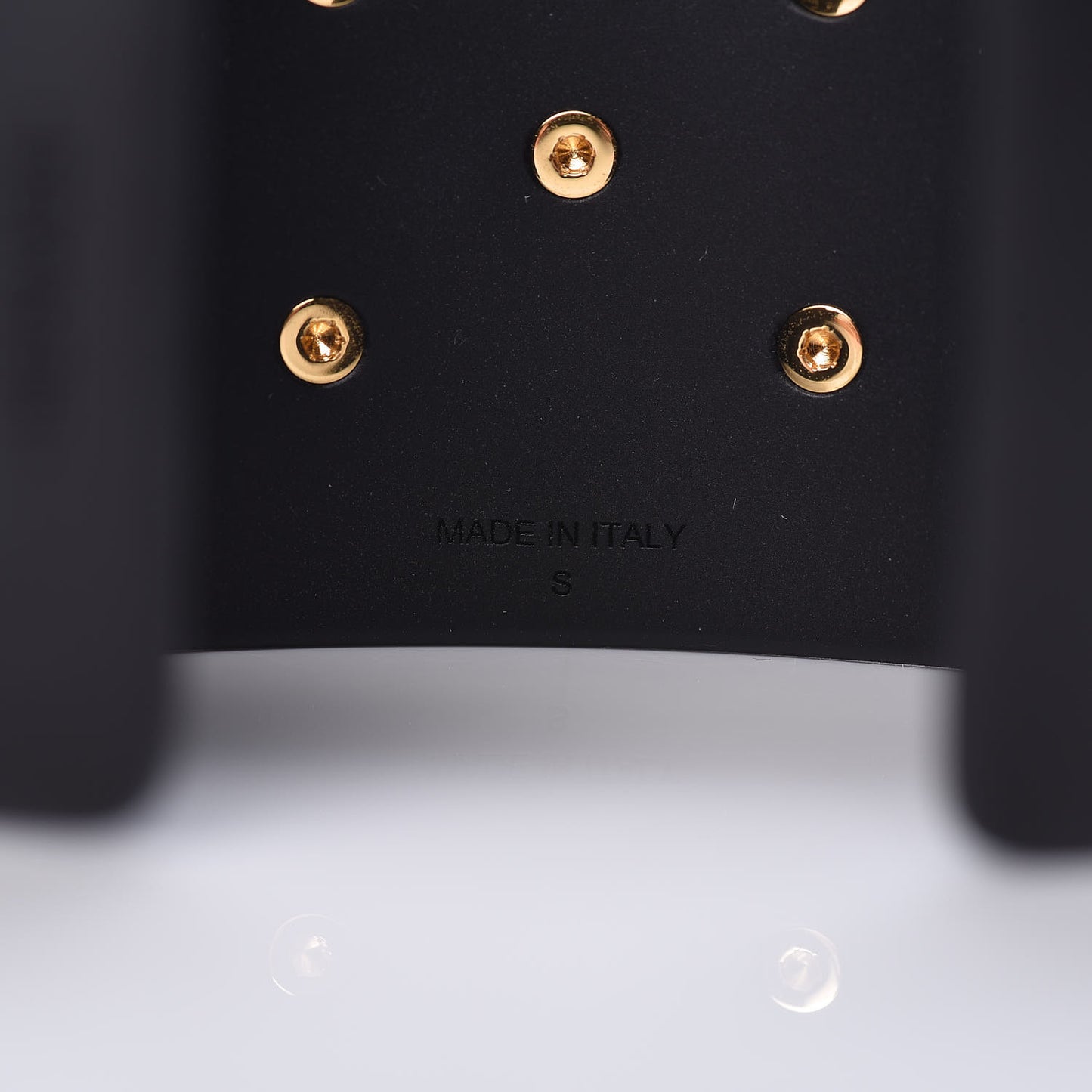 Pearwood Medor Cuff Bracelet S Black