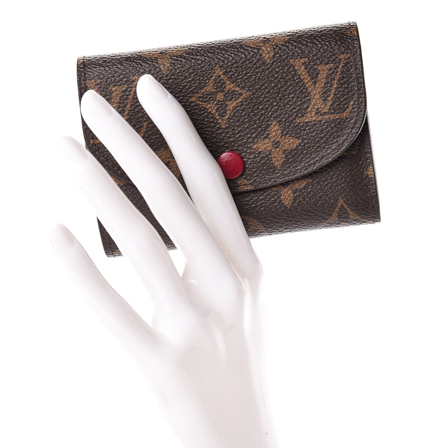 Louis Vuitton Monogram Rosalie Coin Purse Fuchsia 2 of 10
