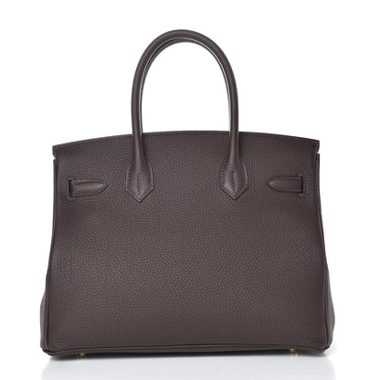 Hermes Togo Birkin 30 Chocolate 5 of 44