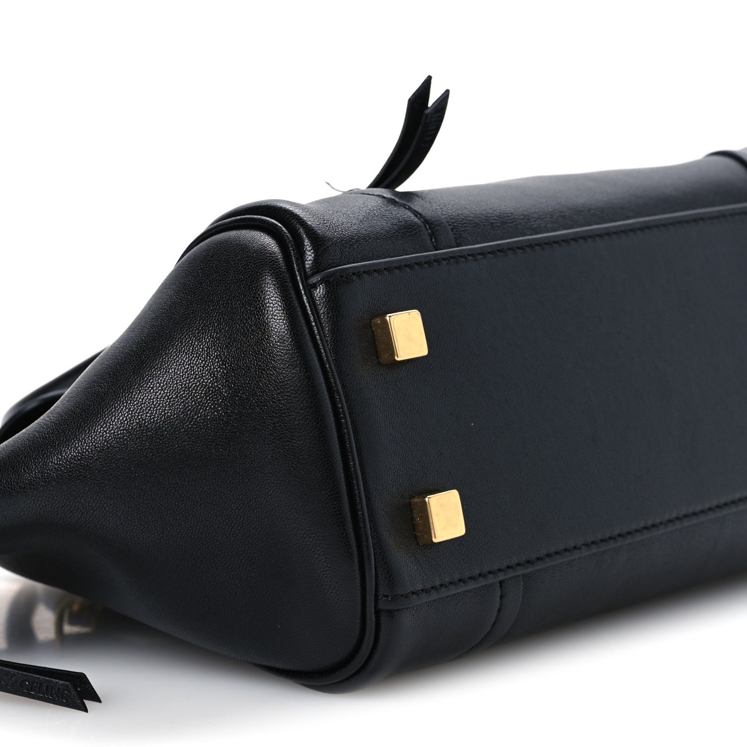 Celine Supple Shiny Lambskin Little New Luggage Black 9 of 10