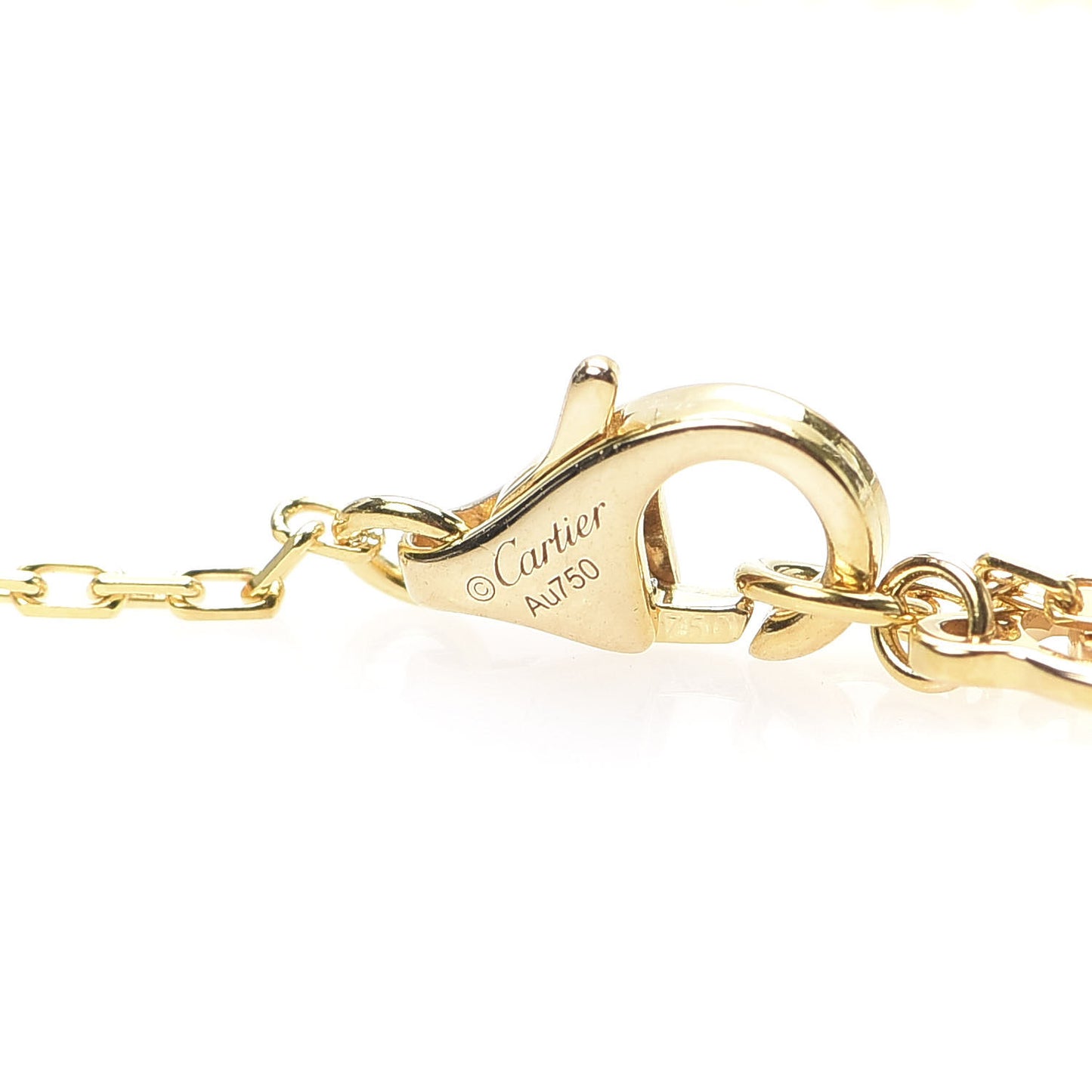 18K Yellow Gold Diamond SM D'Amour Pendant Necklace